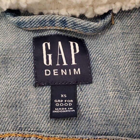 Gap Ladies Denim Jacket XS - Picture 3 of 6